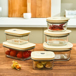 Karaca Cream Vacuum Storage Jar 0.9 L  