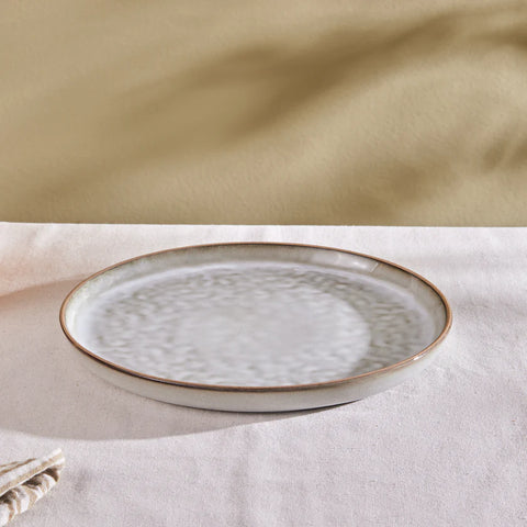 Karaca Rixton Serveerschotel, Reactief 27 cm, Beige