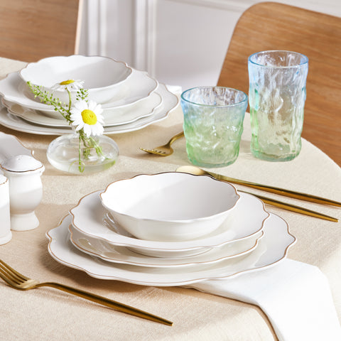 Karaca Elegance Vera 59-Delig 12-Persoons Servies, Gold