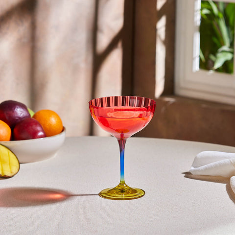 Karaca Dolce Rode Martini en IJsbecher 210 ML