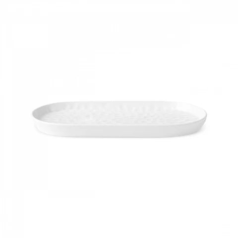 Karaca x Refika Bloedwit, Serveerplank, 24 cm
