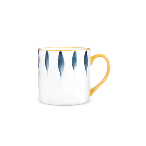 Karaca Canarie 2-delige Stoneware Bekerset, 350 ml, Meerkleurig