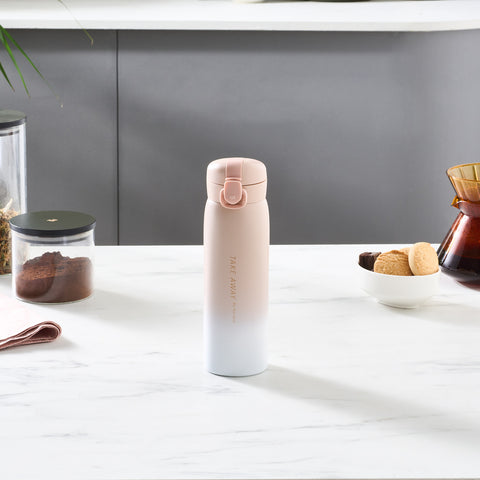 Karaca Skyfall RVS Lekdichte Thermosfles 500 ml Roze
