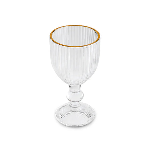 Karaca Rocco 6-Piece Gold Coffee Side Glasses