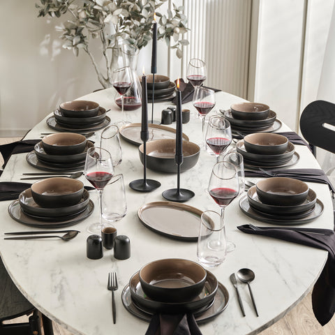 Karaca Earth Collection Mercure 59-Delige 12-Persoons Serviesset