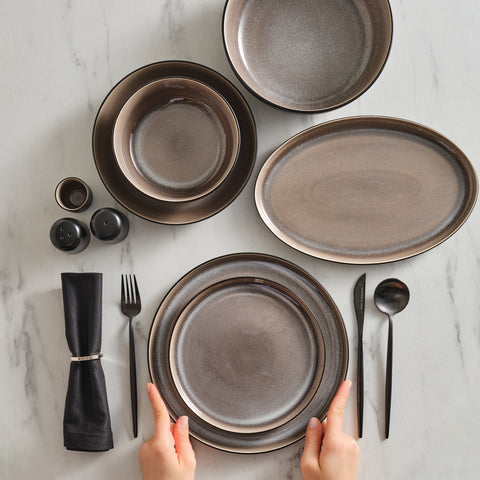 Karaca Earth Collection Mercure 59-Delige 12-Persoons Serviesset