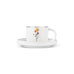 Karaca Valencia 6 Persoons Koffie Kopjes Set 80 Ml