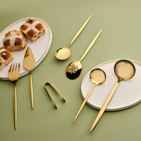 Karaca Orion Shiny Gold 7-delig Service Set
