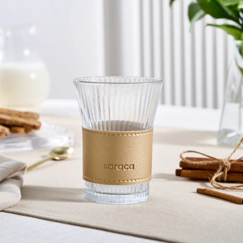 Karaca Leder Cool Touch Latteglas 210 ml Goud