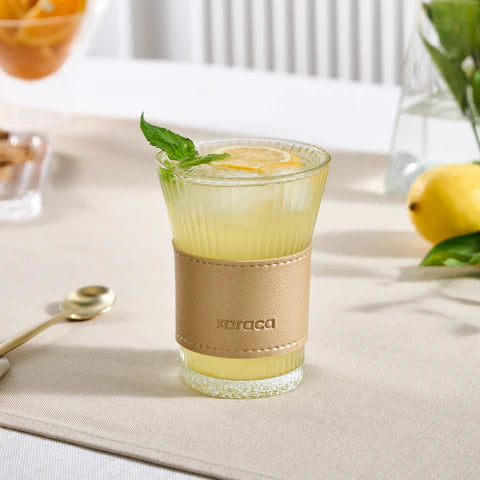 Karaca Leder Cool Touch Latteglas 210 ml Goud