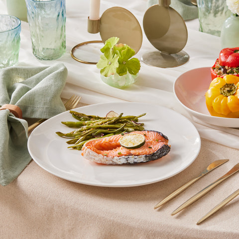 Karaca Streamline Rubicon 24-delig servies voor 6 personen, wit