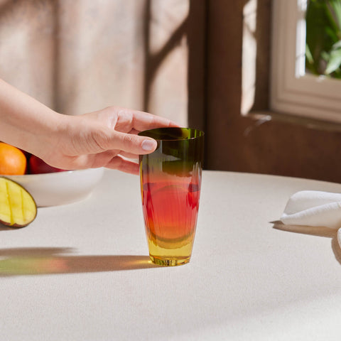 Karaca Dolce Green Soft Drink Glass 350 ML