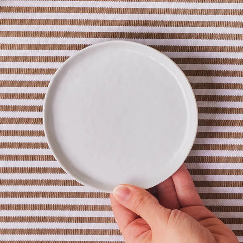  Karaca Epsilon White Bread Plate, 13.5 cm