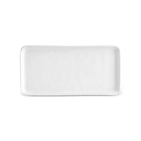 Karaca Epsilon Wit Rechthoekige Serveerschaal, 26x13 cm