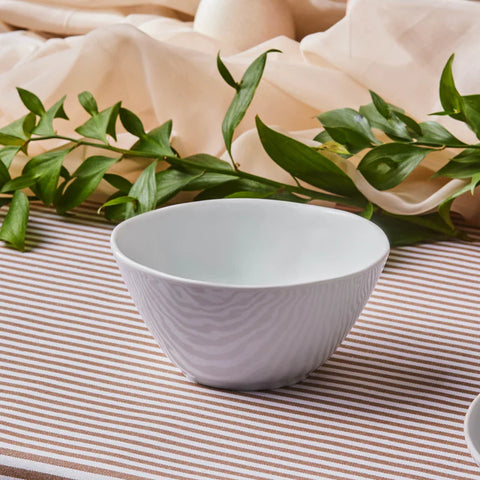 Karaca Epsilon White Muesli Bowl, 16 cm