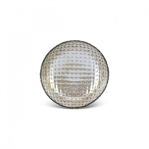 Karaca Braid Glanzende Glazen Saladeschaal, 22 cm, Schittering