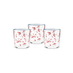 Karaca New Year Butcher Broom 3-delige Drinkglas Set