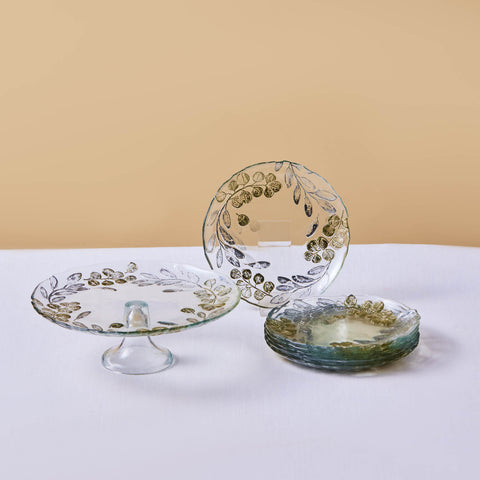 Karaca Eucalyptus 7-delige Dessertset