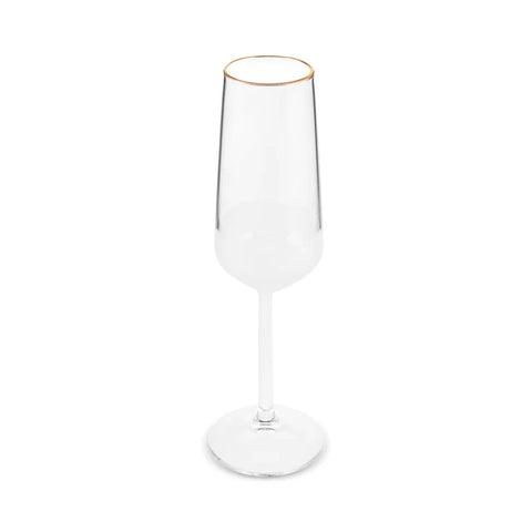 Karaca Jasmine Set van 3 Champagneglazen van 195 ml