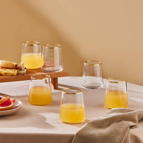 Karaca Orlando 420 Ml 6-Delig Waterglas Set