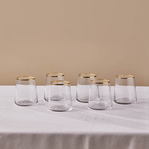 Karaca Orlando 420 Ml 6-Delig Waterglas Set