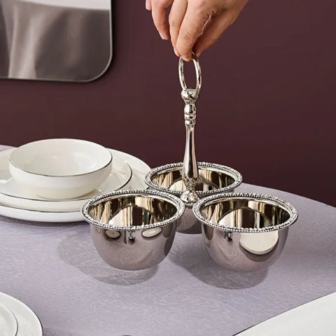 Karaca Home Majesty 3-delige Snackkom Set
