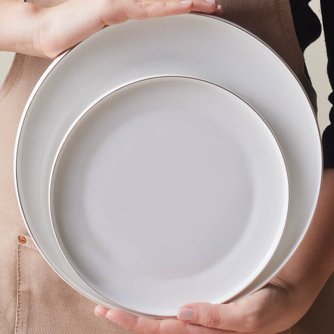 Karaca Streamline New Saturn Gold 24-Piece Dinnerware Set, 6 Persons
 