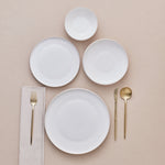Karaca Streamline New Saturn Gold 24-Piece Dinnerware Set, 6 Persons
 