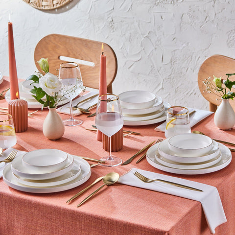 Karaca Streamline New Saturn Goud 24-delige Serviesset, 6 Personen