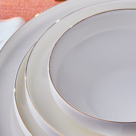 Karaca Streamline New Saturn Gold 24-Piece Dinnerware Set, 6 Persons
 