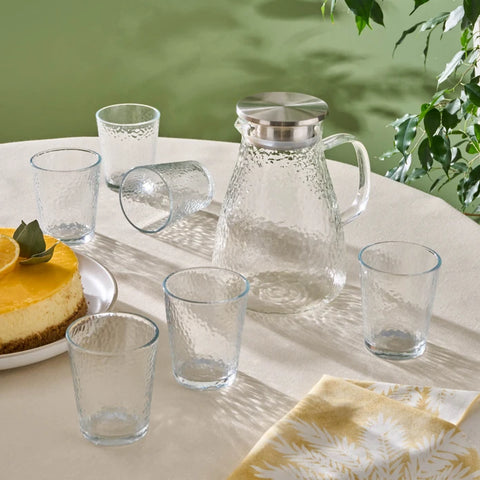 Karaca Luminous 7 Delige Glazen Set Transparant