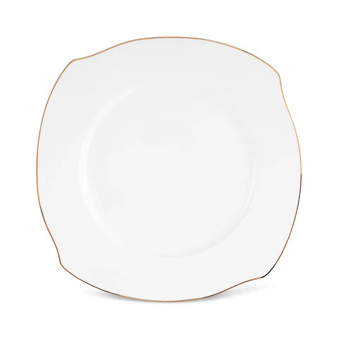 Karaca Square Bone Beyaz Altın, 53-Delig Dinerservies Voor 12 Personen