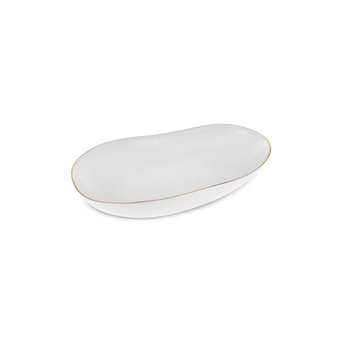 Karaca Stream Bone Middle 53-delige Eetserviesset voor 12 Personen Goud