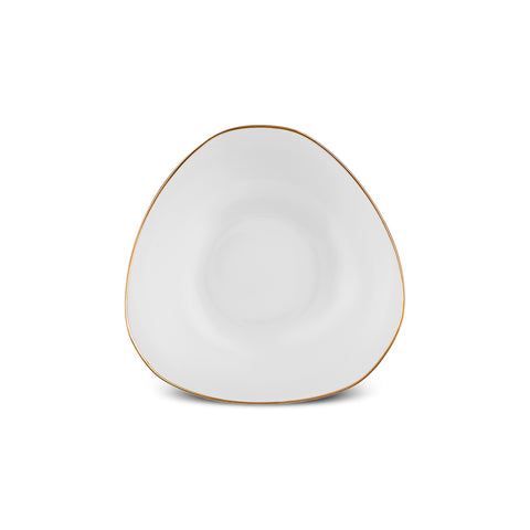 Karaca Stream Bone Middle 53-delige Eetserviesset voor 12 Personen Goud