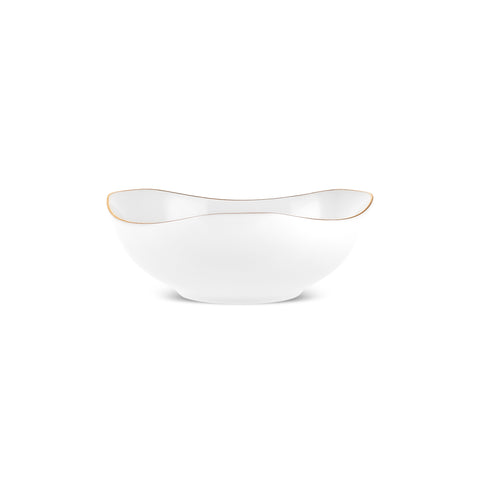 Karaca Stream Bone Middle 53-delige Eetserviesset voor 12 Personen Goud
