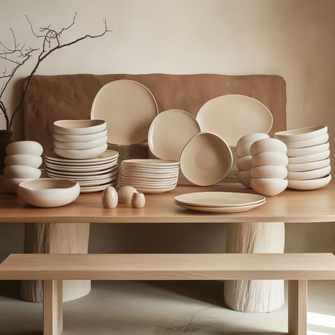 Karaca Earth Collection Cupid 55-delig Set 12 Personen Servies
