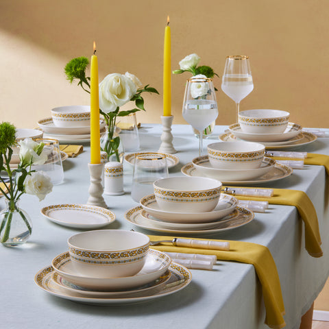 Karaca Forever Bone Bondi 53-delige Dinnerset voor 12 Personen