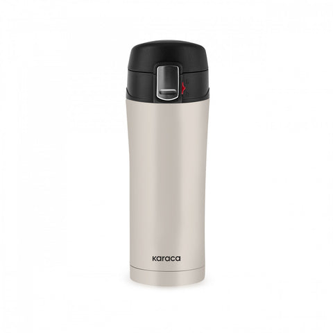 Karaca Pluton Roestvrijstalen Lekkagevrije Thermos 450 ml Crème
