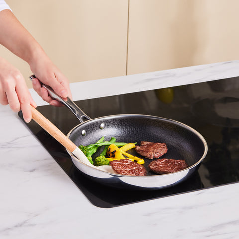 Karaca Ceramica Steel 3-Ply Stainless Steel Cookware Set  