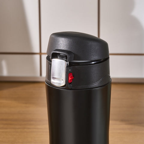 Karaca Pluton Roestvrijstalen Lekkagevrije Thermos 350 ml Zwart