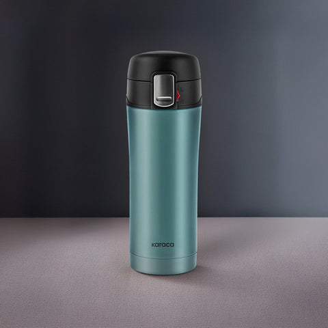Karaca Pluton Roestvrijstalen Lekkagevrije Thermos 350 ml Saliegroen