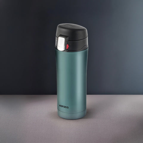 Karaca Pluton Roestvrijstalen Lekkagevrije Thermos 350 ml Saliegroen