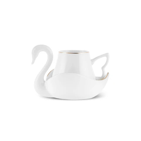 Karaca Schwan Koffiekopjesset voor 6 personen