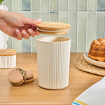 Karaca Massimo Bewaarcontainer 0,9 L Crème