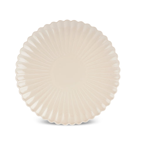 Karaca New Daisy Dinerbord 27 cm, Wit