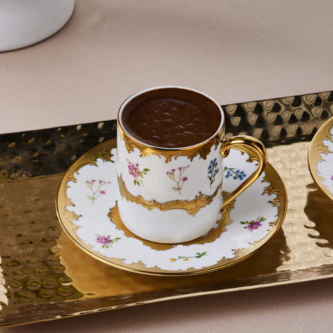 Karaca Bihter Coffee Cup For 6 Persons 90 Ml
