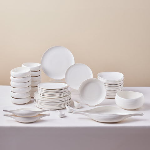 Karaca Earth Collection Clay 55-delige Serviesset voor 12 Personen