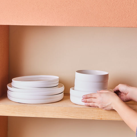 Karaca Earth Collection Matte Glaze – 55-delig Serviesset voor 12 Personen