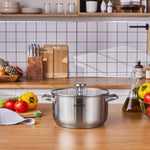 Karaca Elite, Stalen Pot, 24cm, 5.5L