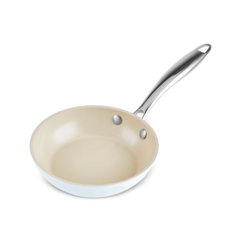 Karaca Swiss Crystal Almond Cream, Ceramic Pan, 16cm